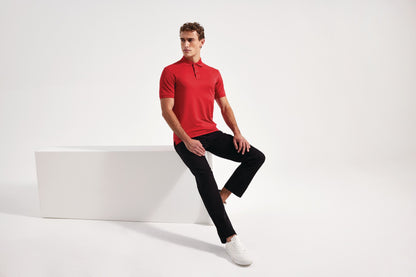 Asquith & Fox Men's Recycled polyester polo