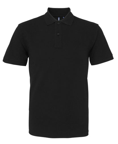 Asquith & Fox Men's Classic fit polo - Black