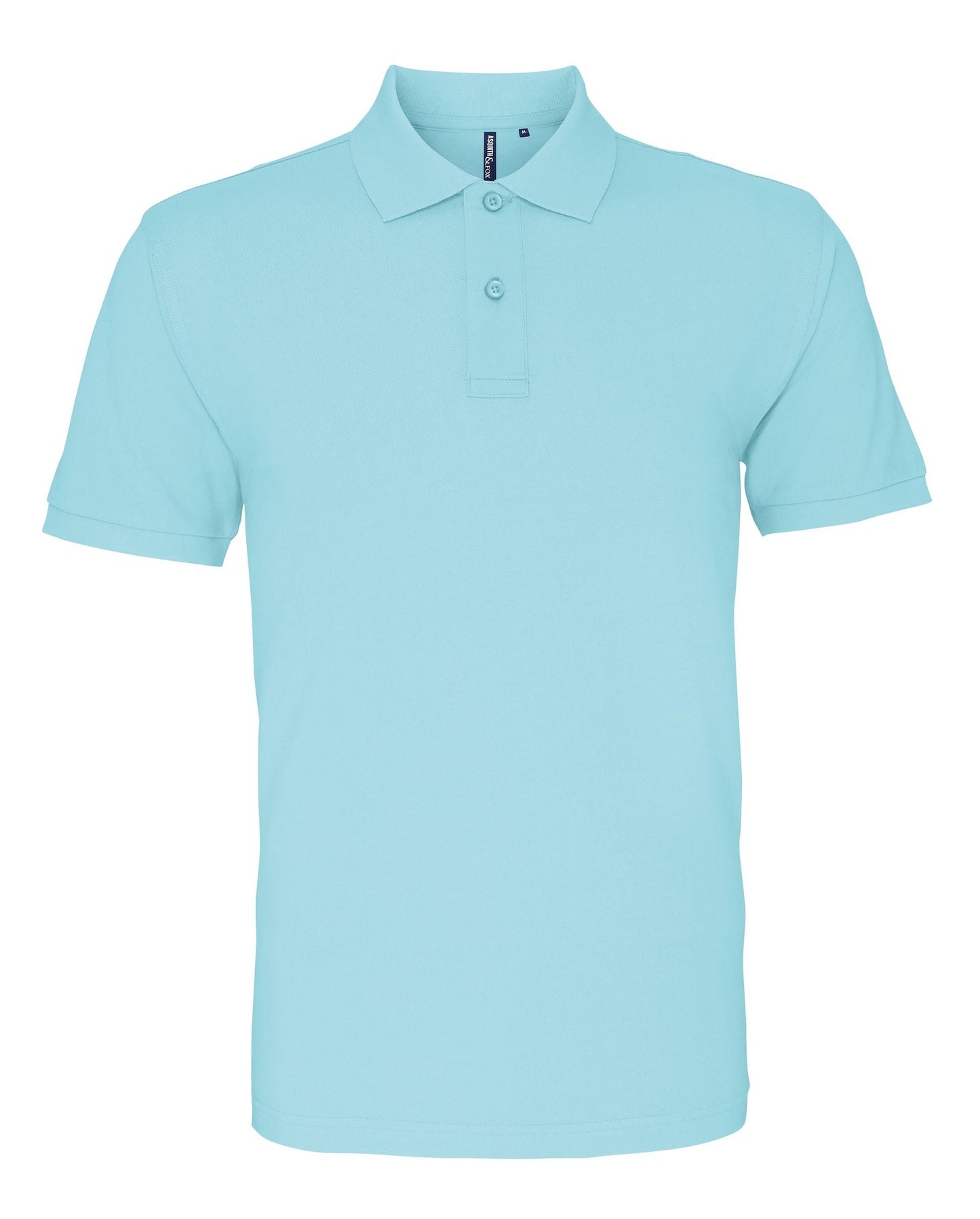 Asquith & Fox Men's Classic fit polo - Bright Ocean