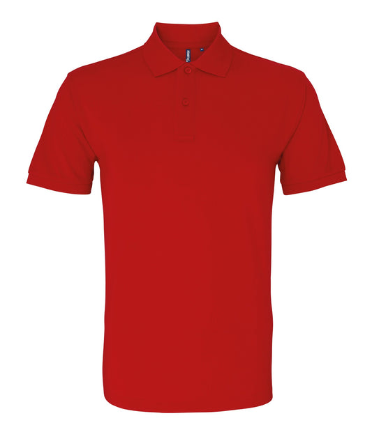 Asquith & Fox Men's Classic fit polo - Cherry Red