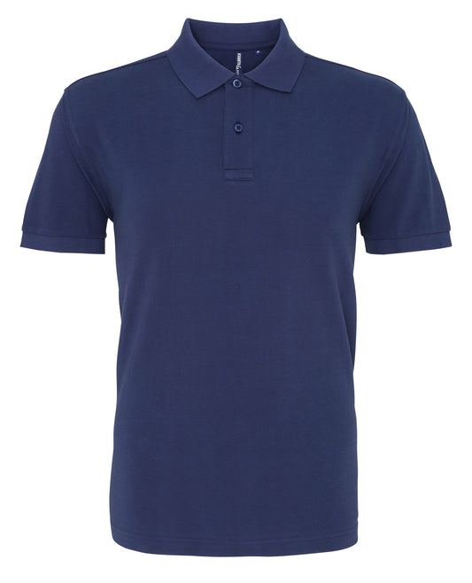 Asquith & Fox Men's Classic fit polo - Denim