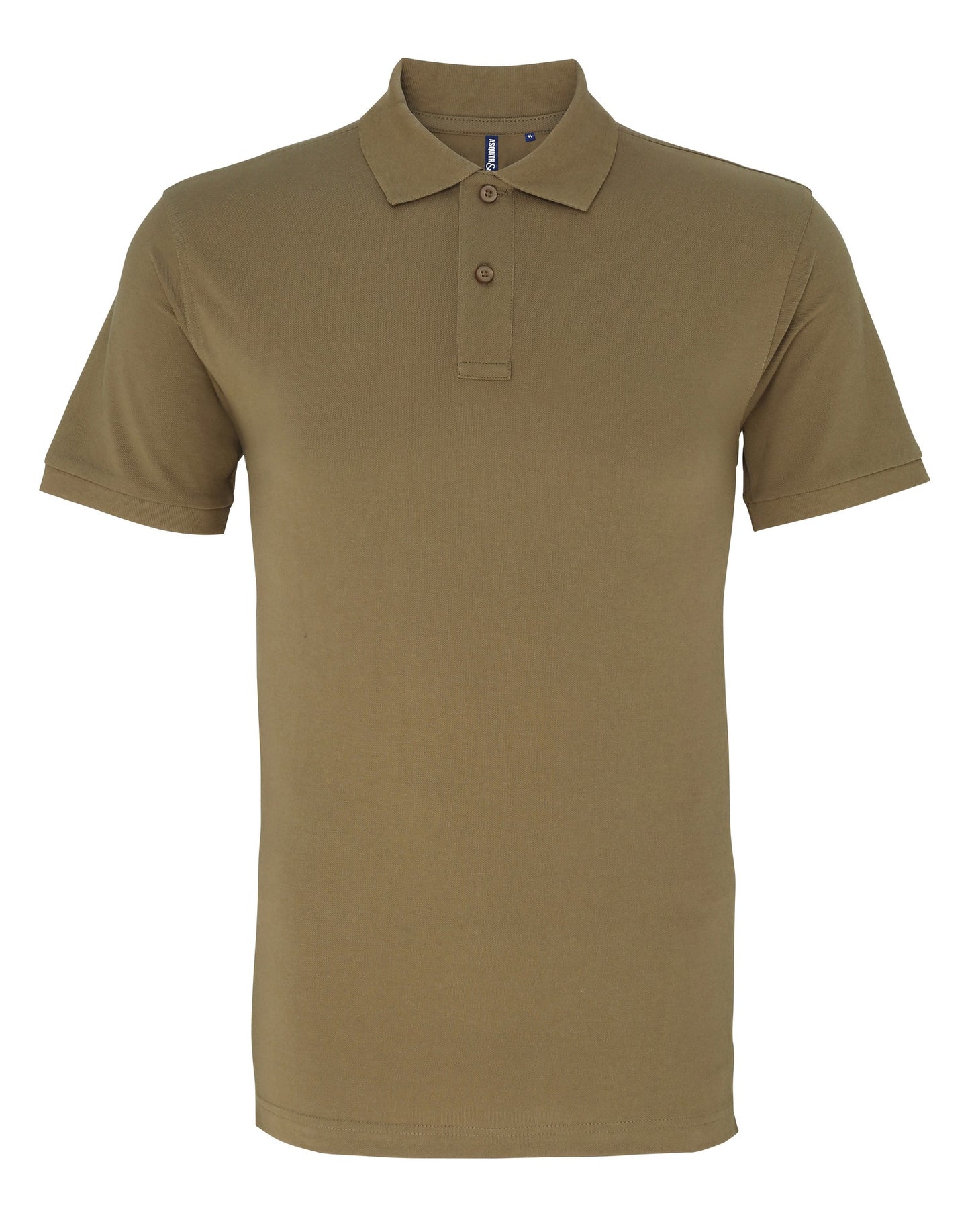 Asquith & Fox Men's Classic fit polo - Khaki