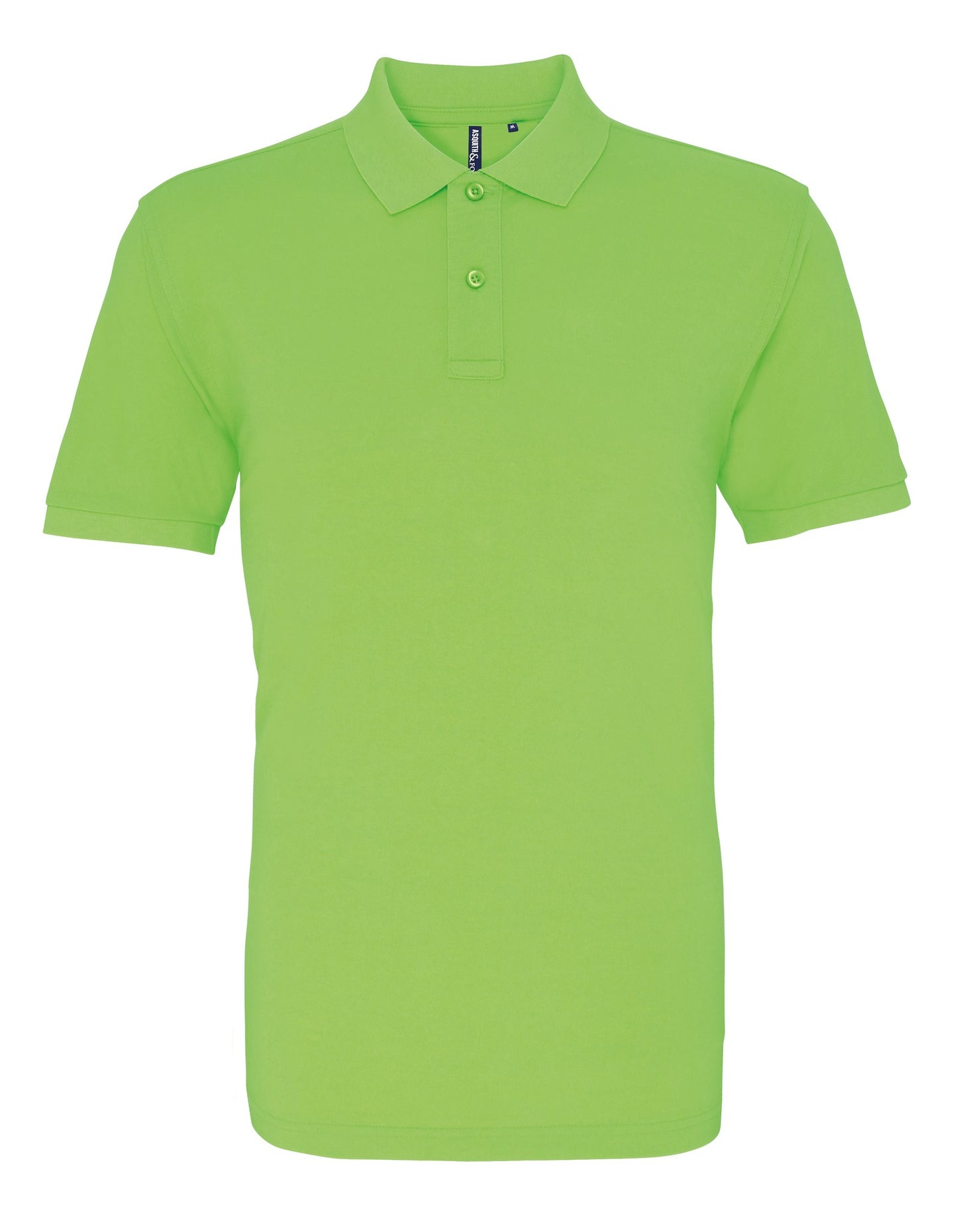 Asquith & Fox Men's Classic fit polo - Neon Green