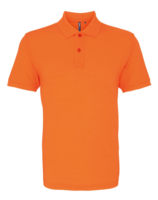 Asquith & Fox Men's Classic fit polo - Neon Orange