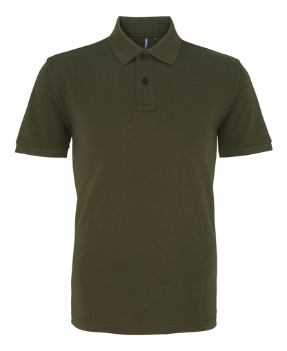 Asquith & Fox Men's Classic fit polo - Olive