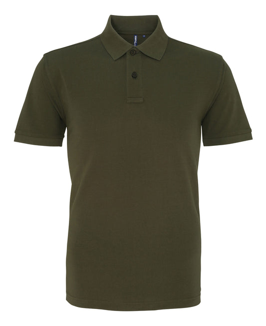 Asquith & Fox Men's Classic fit polo - Olive