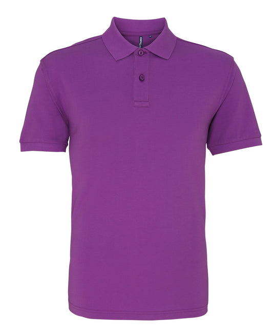 Asquith & Fox Men's Classic fit polo - Orchid