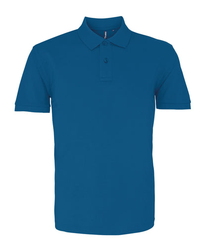 Asquith & Fox Men's Classic fit polo - Peacock