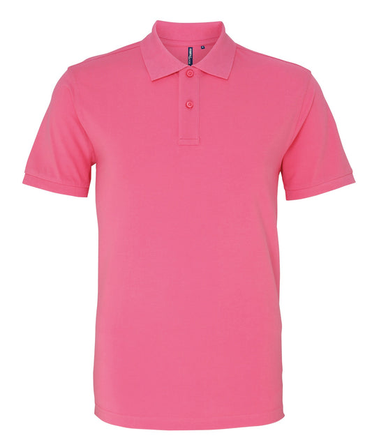 Asquith & Fox Men's Classic fit polo - Pink Carnation