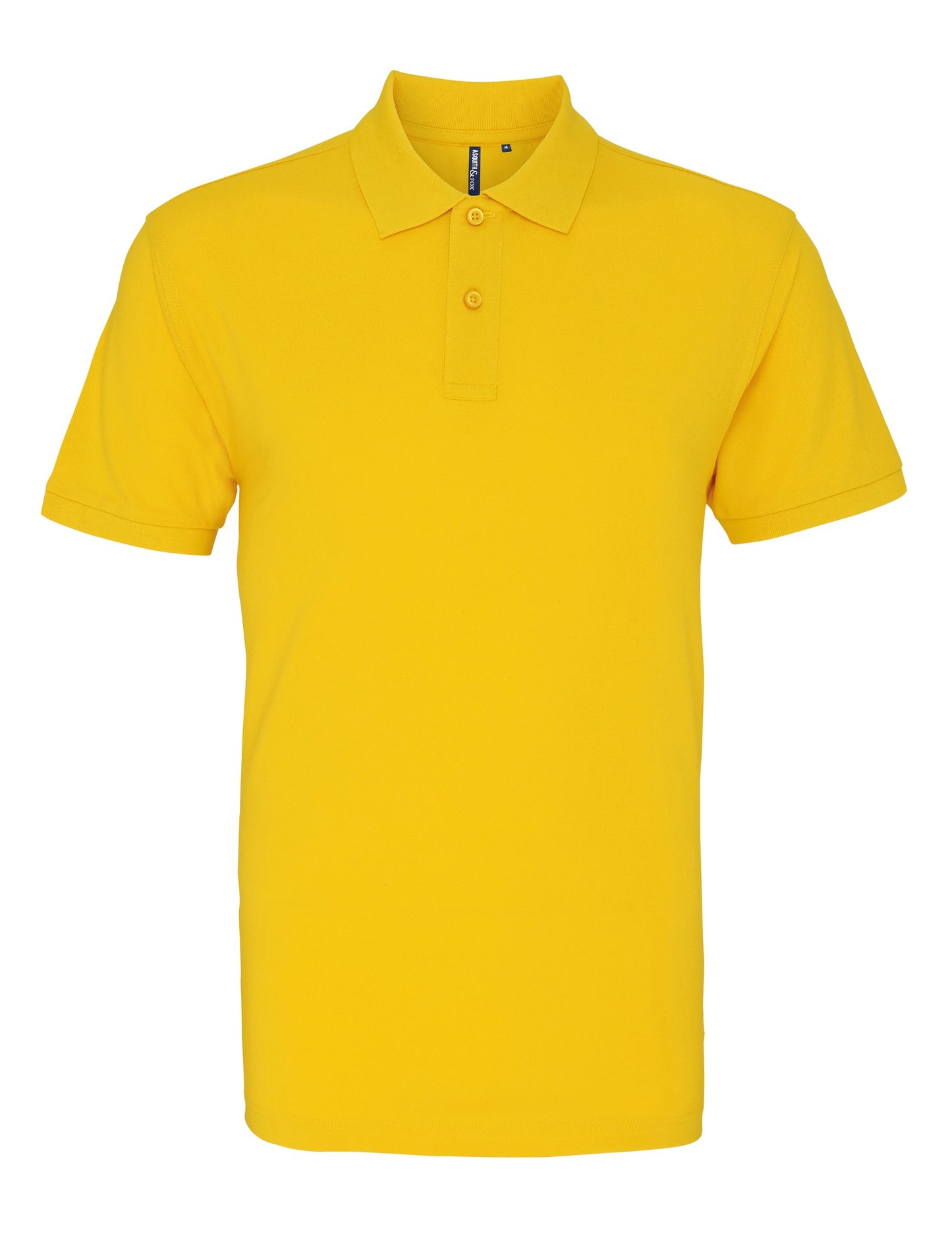 Asquith & Fox Men's Classic fit polo - Sunflower