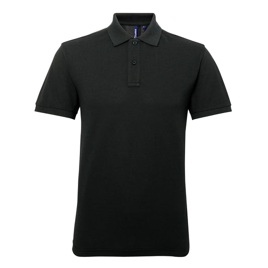 Asquith & Fox Men’s polycotton blend polo - Bottle