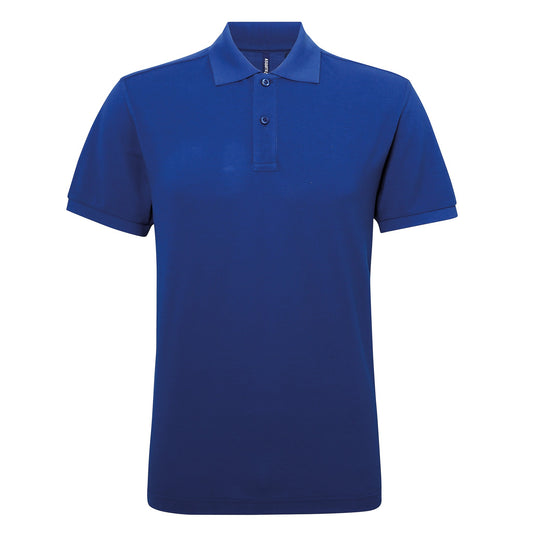 Asquith & Fox Men’s polycotton blend polo - Royal