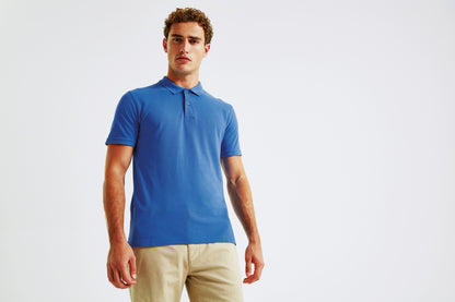 Asquith & Fox Men's coastal vintage wash polo