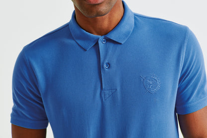 Asquith & Fox Men's coastal vintage wash polo