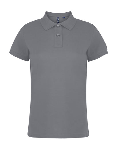 Asquith & Fox Women's Classic fit polo - Heather