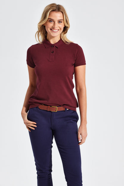 Asquith & Fox Women's Classic fit polo - Purple