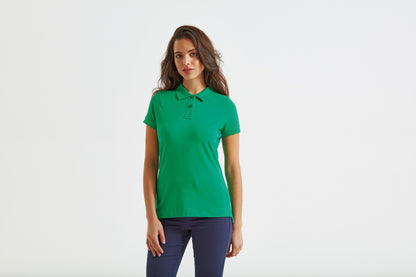 Asquith & Fox Women's Classic fit polo - Khakhi