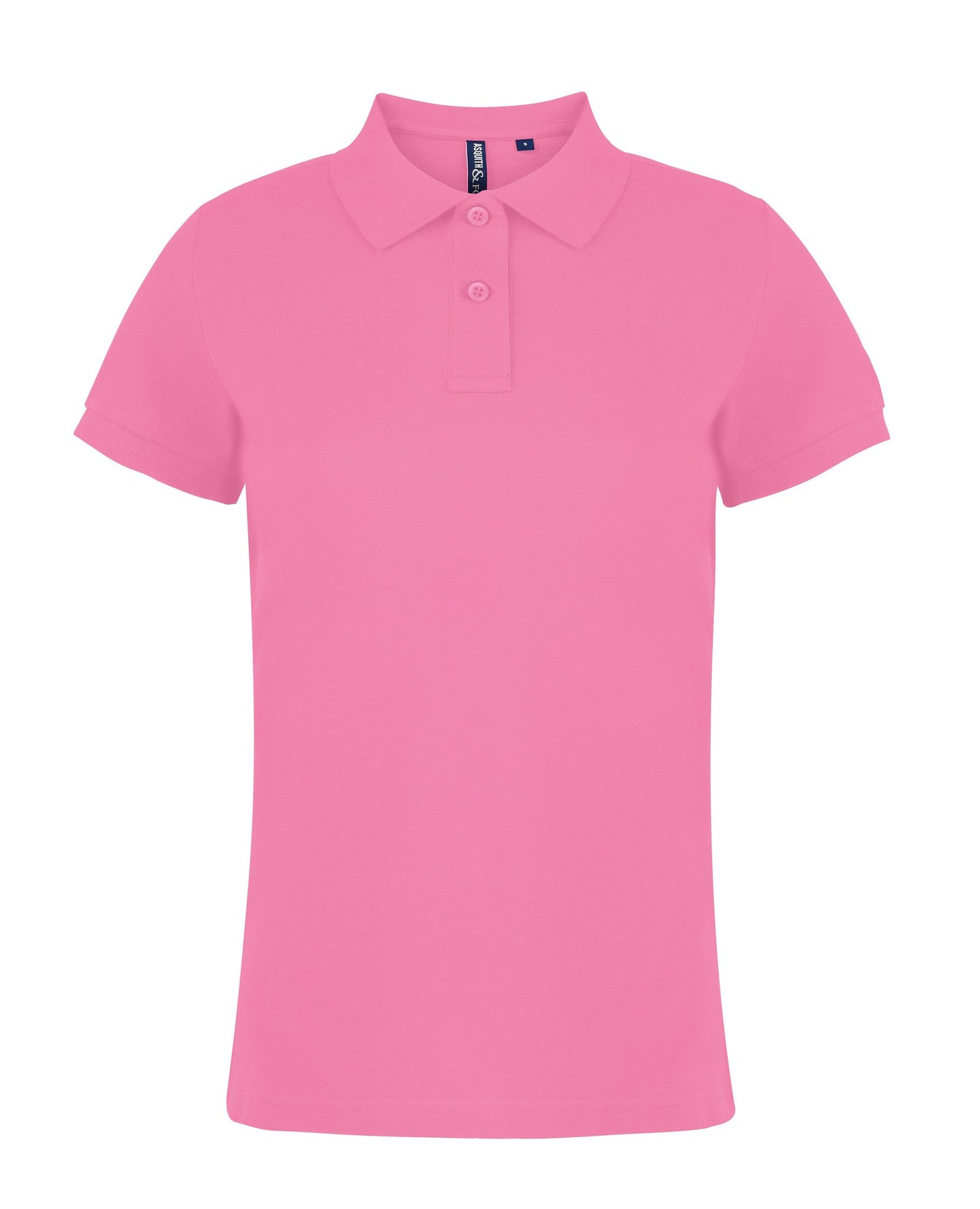 Asquith & Fox Women's Classic fit polo - Hot Pink