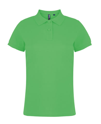 Asquith & Fox Women's Classic fit polo - Lime