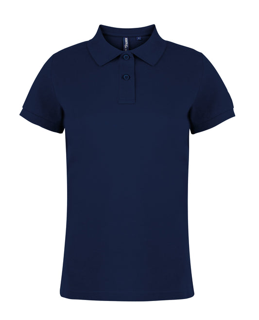 Asquith & Fox Women's Classic fit polo - Navy