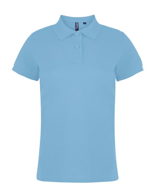 Asquith & Fox Women's Classic fit polo - Sky