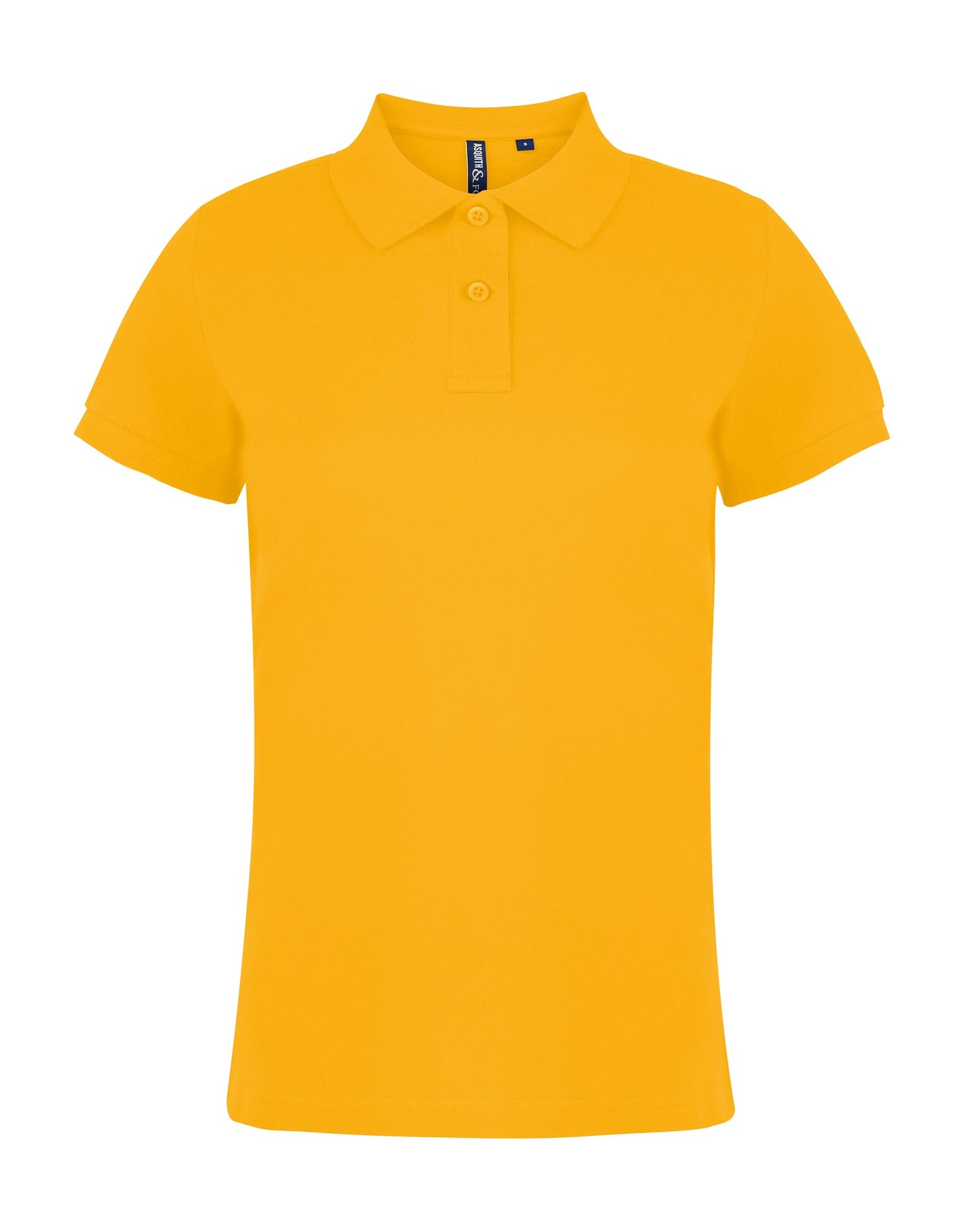 Asquith & Fox Women's Classic fit polo - Sunflower