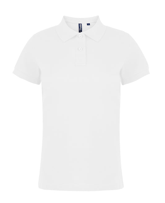 Asquith & Fox Women's Classic fit polo - White