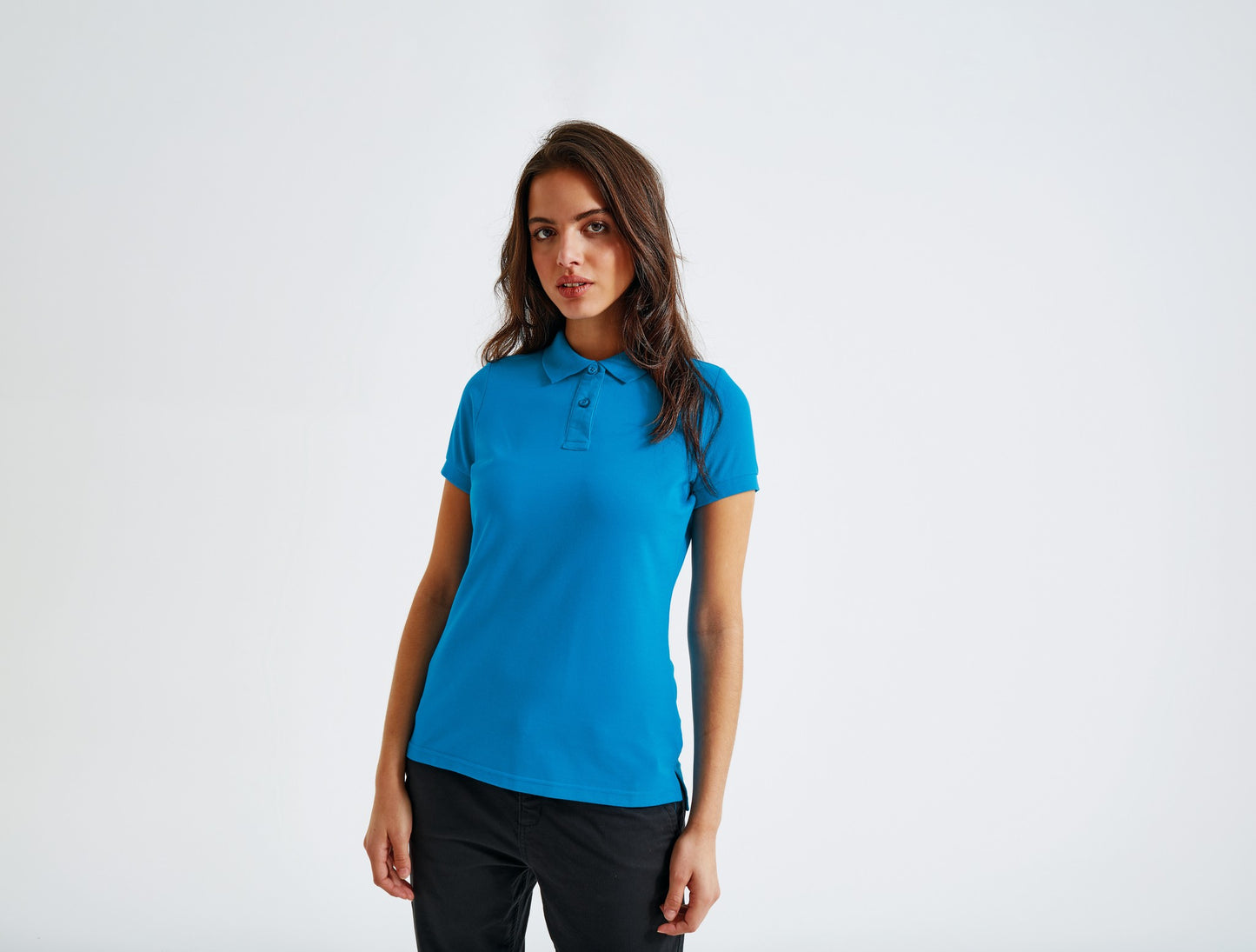 Asquith & Fox Women’s polycotton blend polo - Bottle