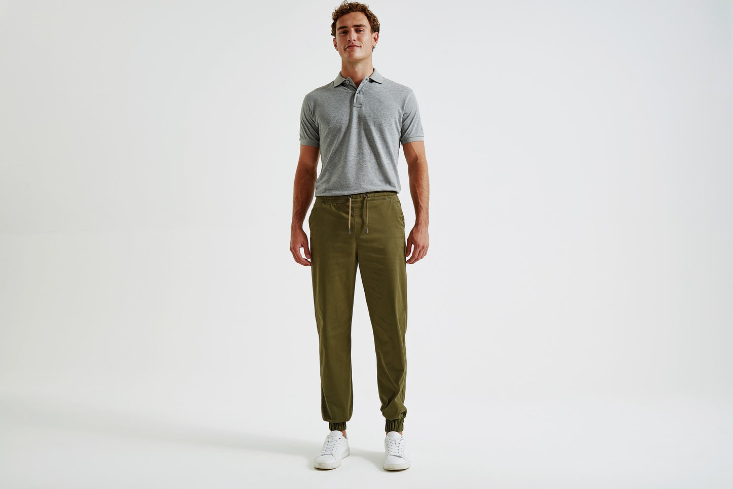 Asquith & Fox Men's twill jogger