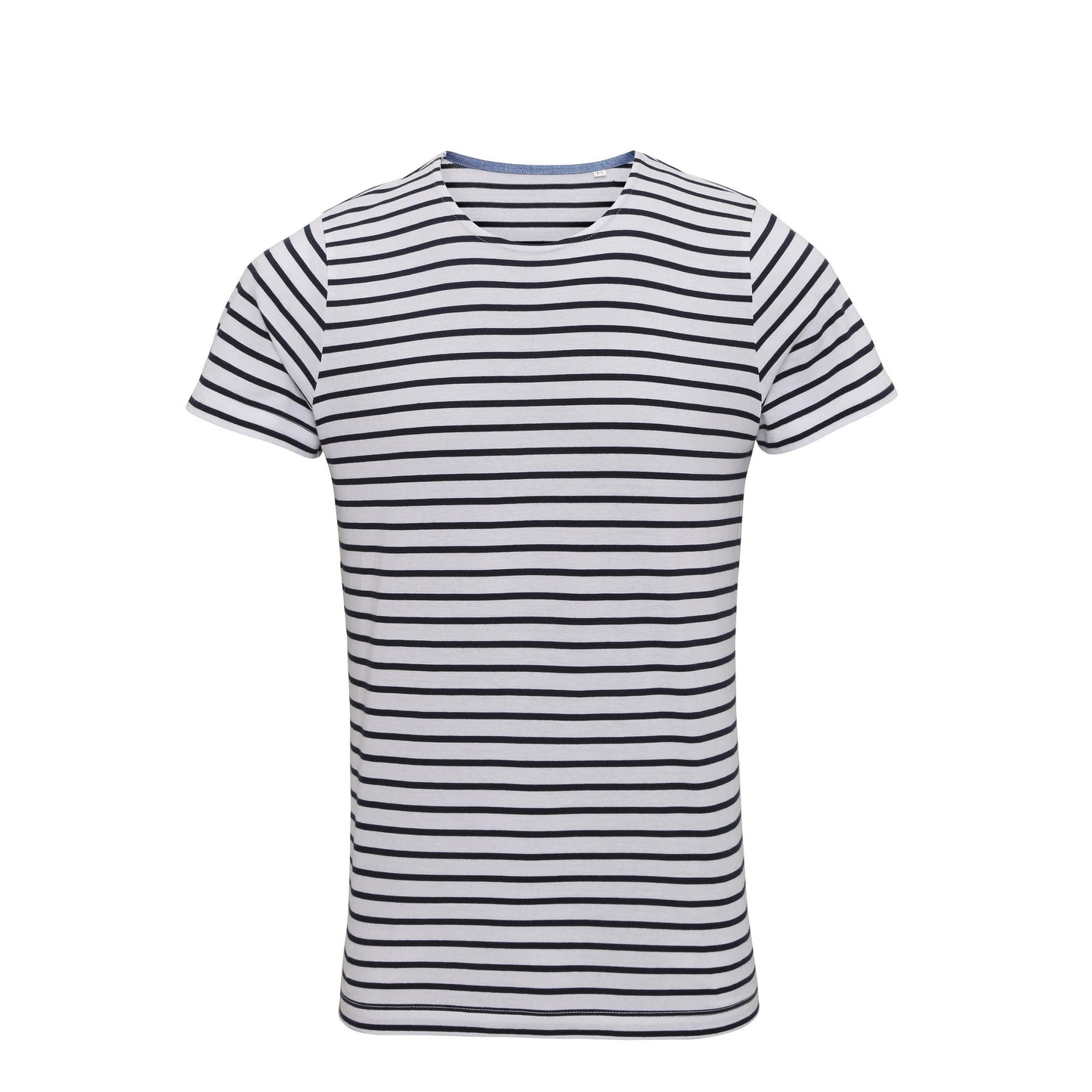 Asquith & Fox Men's Marinière coastal short sleeve tee