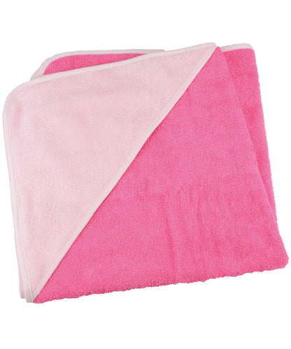 A&R Towels ARTG® Babiezz® medium baby hooded towel