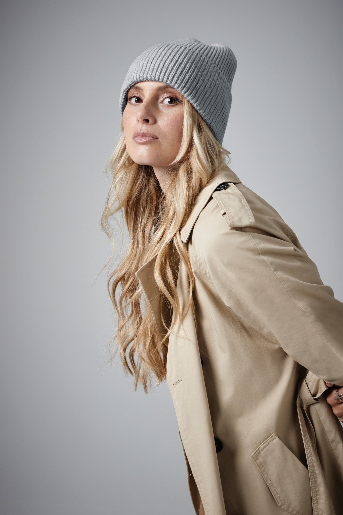 Beechfield Oversized cuffed beanie