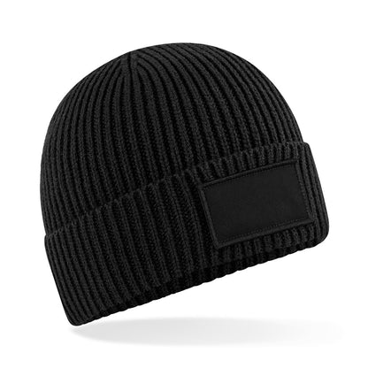 Beechfield Fashion patch beanie