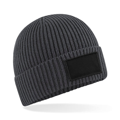 Beechfield Fashion patch beanie