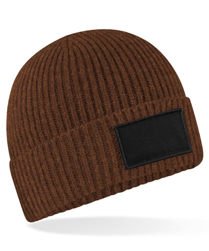 Beechfield Fashion patch beanie