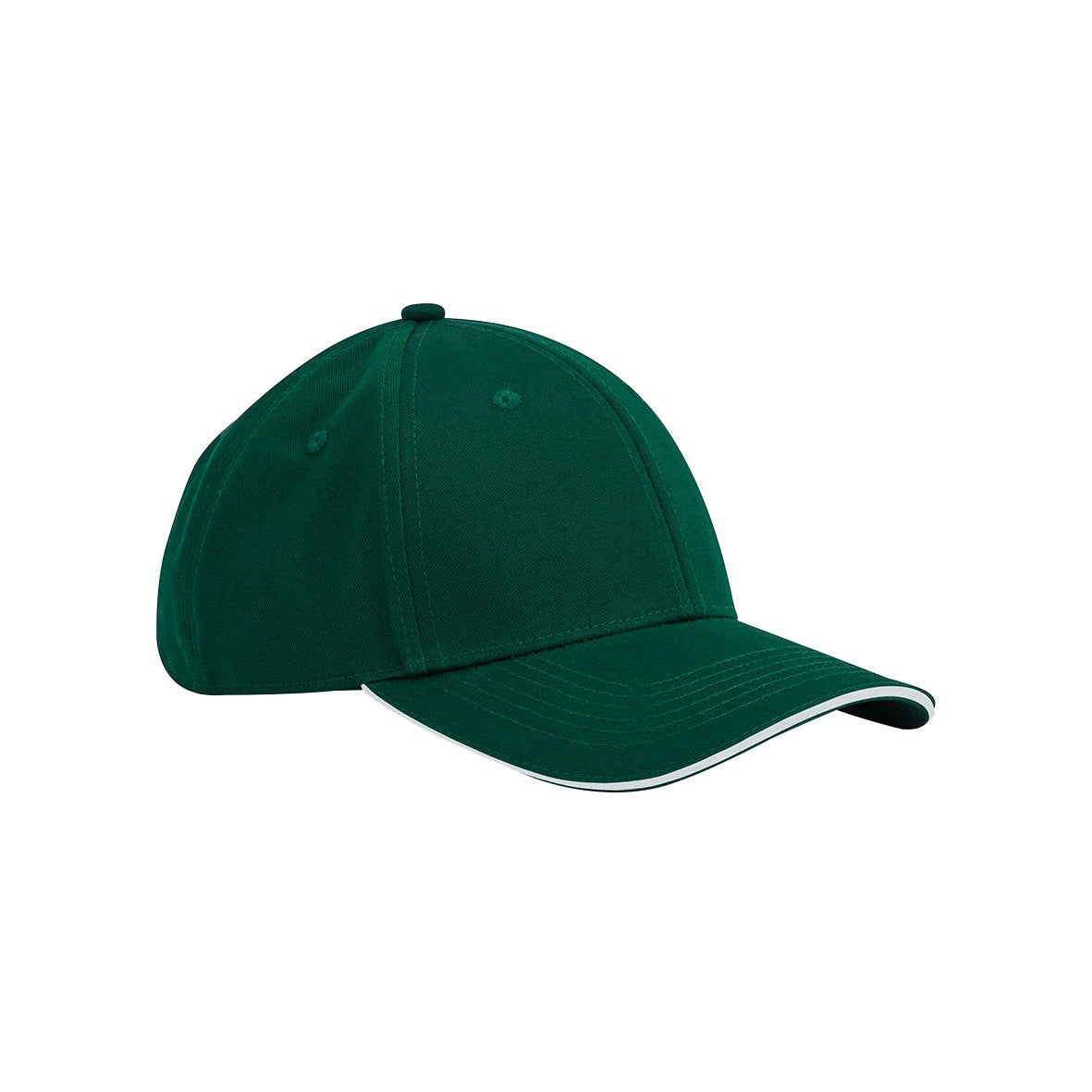 Beechfield EarthAware® classic organic cotton 6-panel cap – sandwich peak