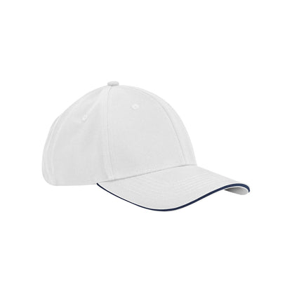 Beechfield EarthAware® classic organic cotton 6-panel cap – sandwich peak