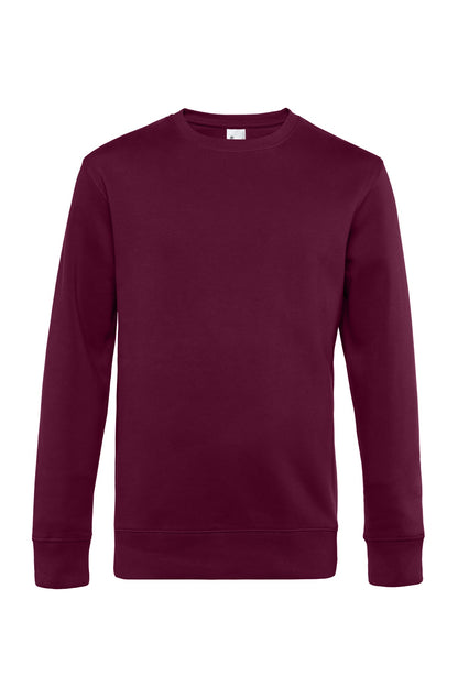 B&C Collection B&C KING Crew Neck - Dark Cherry