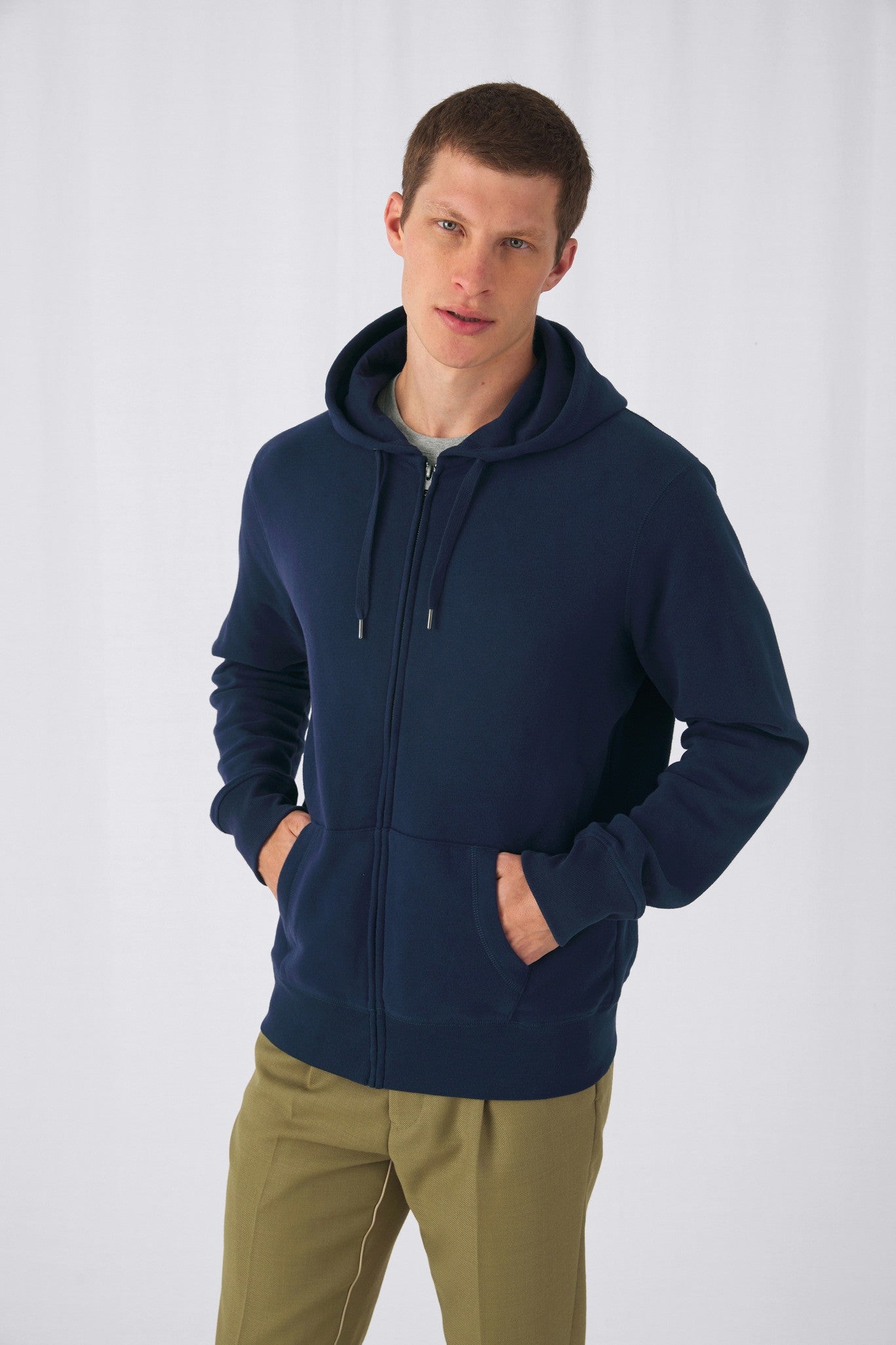 B&C Collection B&C KING Zipped Hood