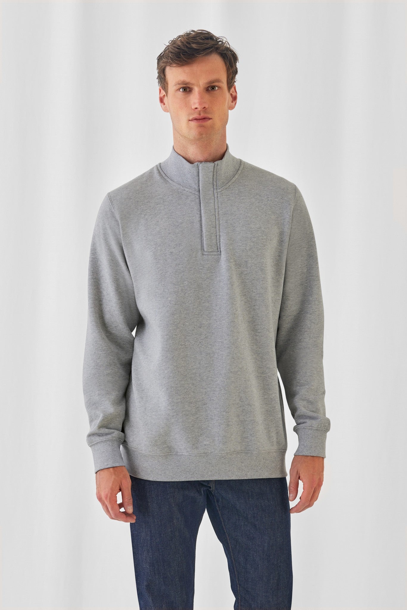 B&C Collection B&C ID.004 ¼ zip sweatshirt