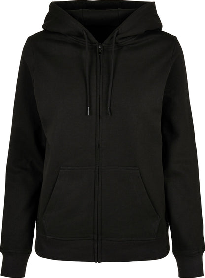 Build Your Brand Basic Women’s basic zip hoodie