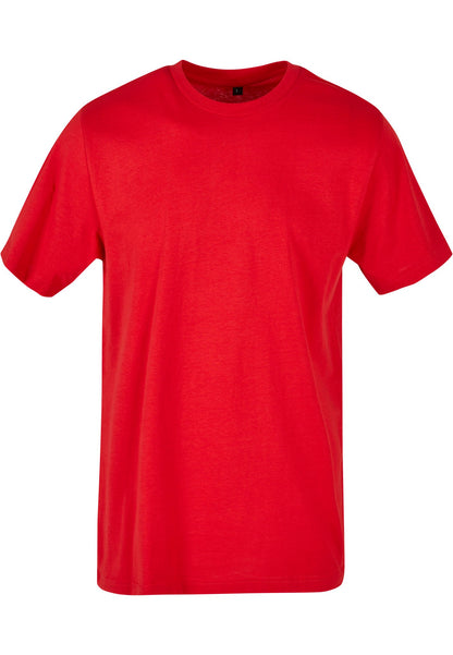 Build Your Brand Basic Basic round neck tee - City Red