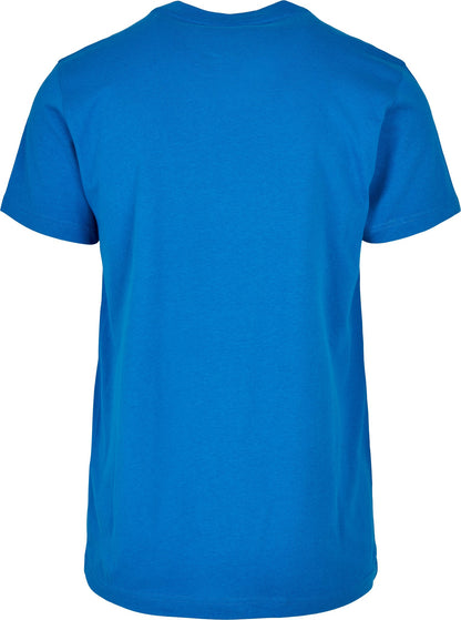 Build Your Brand Basic Basic round neck tee - Cobalt Blue