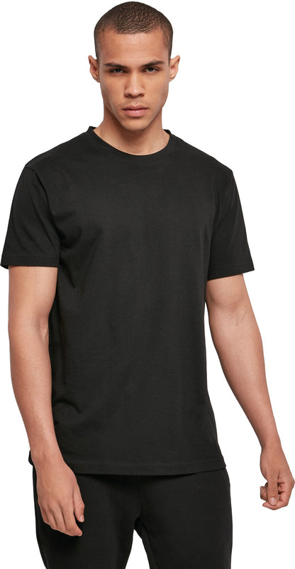 Build Your Brand Basic Basic round neck tee - Black