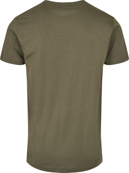 Build Your Brand Basic Basic round neck tee - Olive