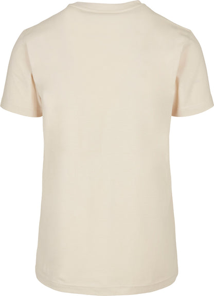 Build Your Brand Basic Basic round neck tee - Sand