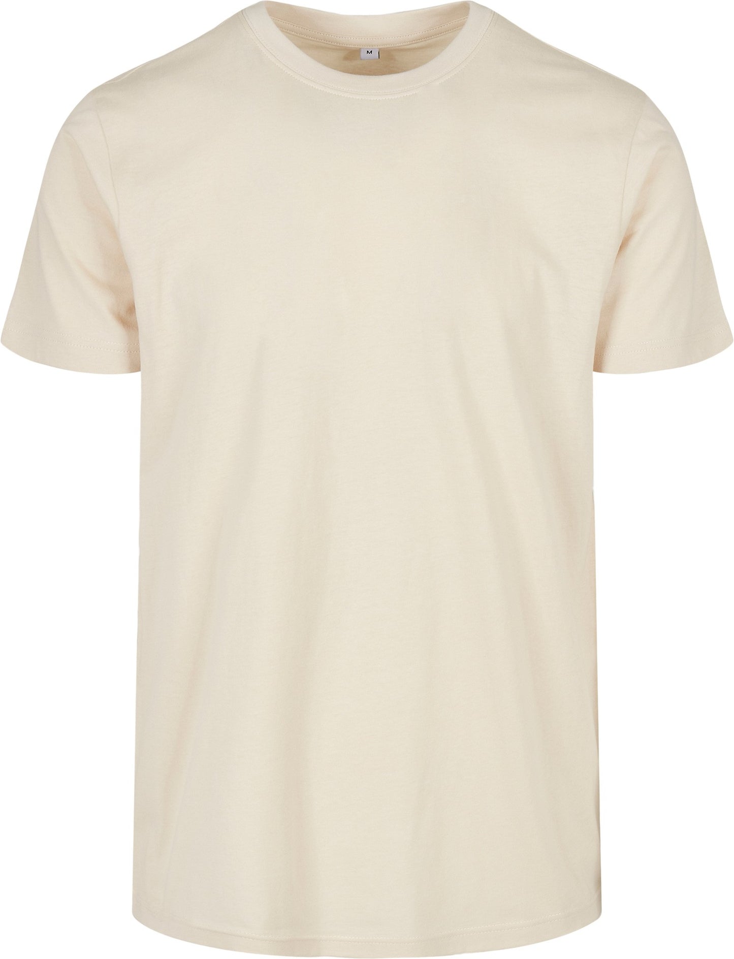 Build Your Brand Basic Basic round neck tee - Sand