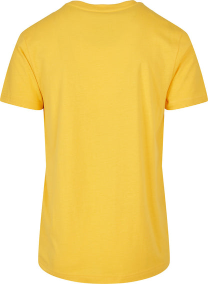 Build Your Brand Basic Basic round neck tee - Taxi Yellow