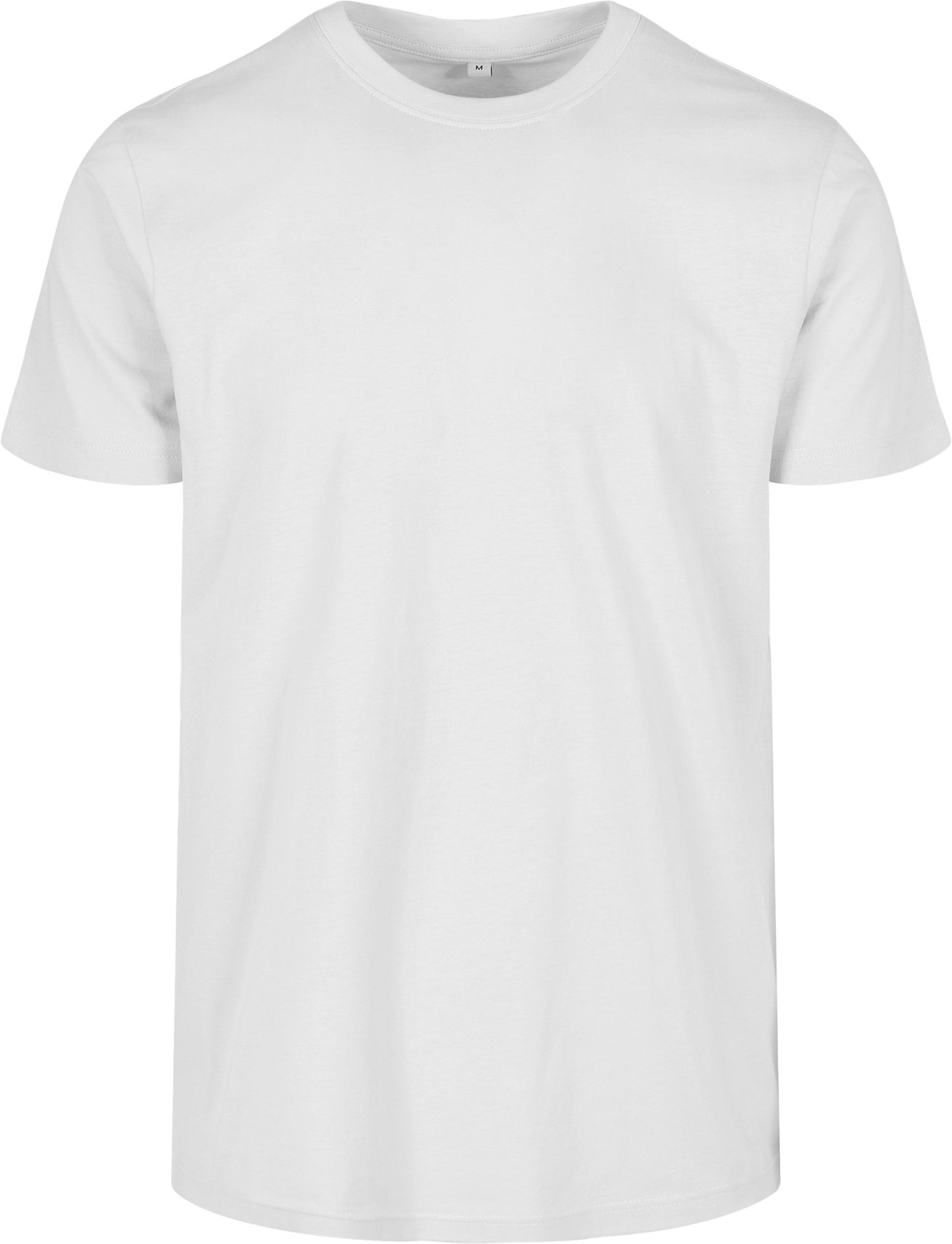 Build Your Brand Basic Basic round neck tee - White