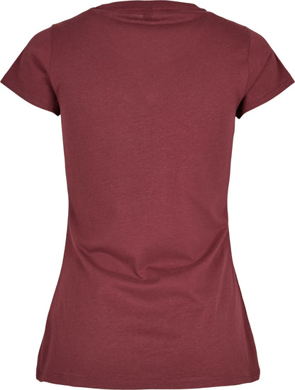 Build Your Brand Basic Women's basic tee - Cherry